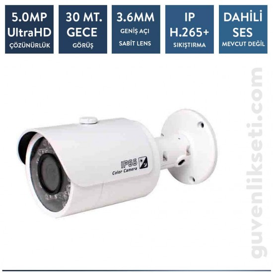 Techvision TC-4536N 5mp Ip Poe Metal Bullet Kamera (30mt Ir)